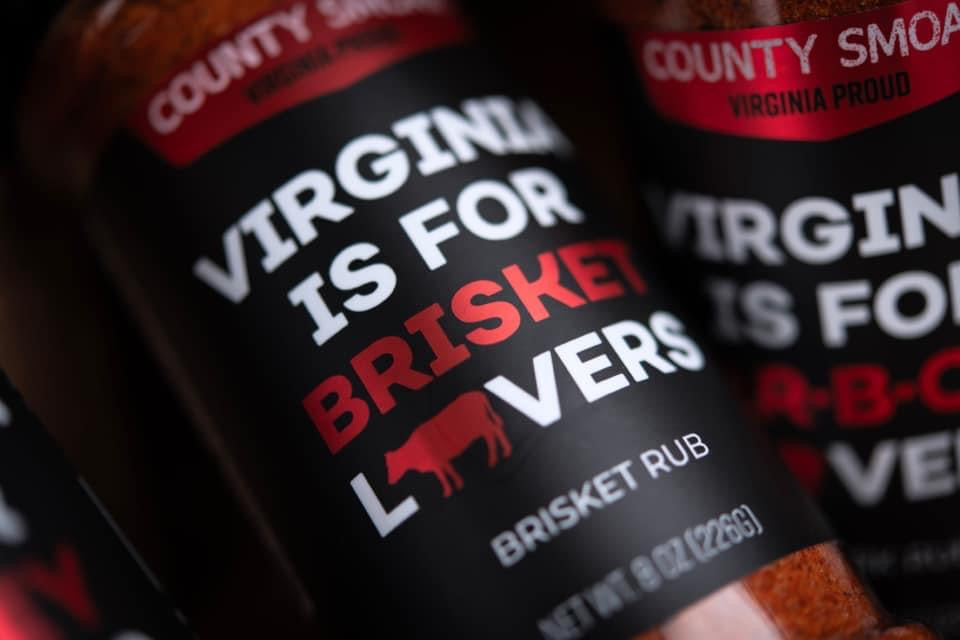 County Smoak Brisket Rub - Virginia is for Brisket Lovers