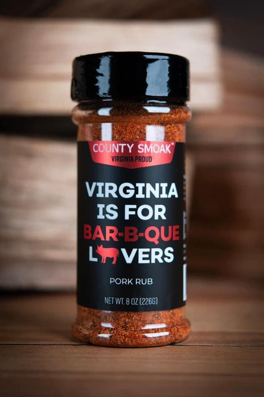 County Smoak Bar-B-Que Rub - Virginia is for Bar-B-Que Lovers