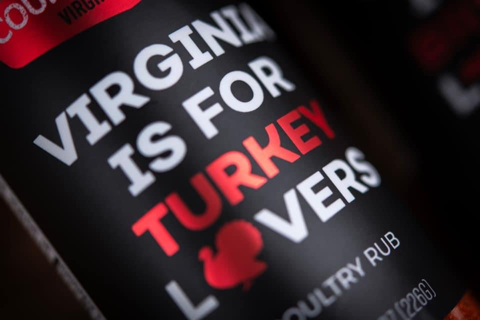 County Smoak Turkey Rub - Virginia is for Turkey Lovers