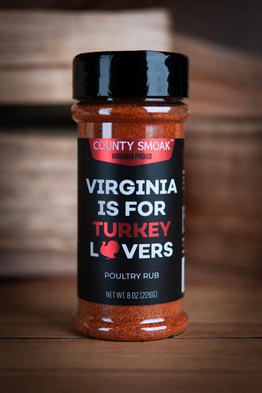 County Smoak Turkey Rub - Virginia is for Turkey Lovers